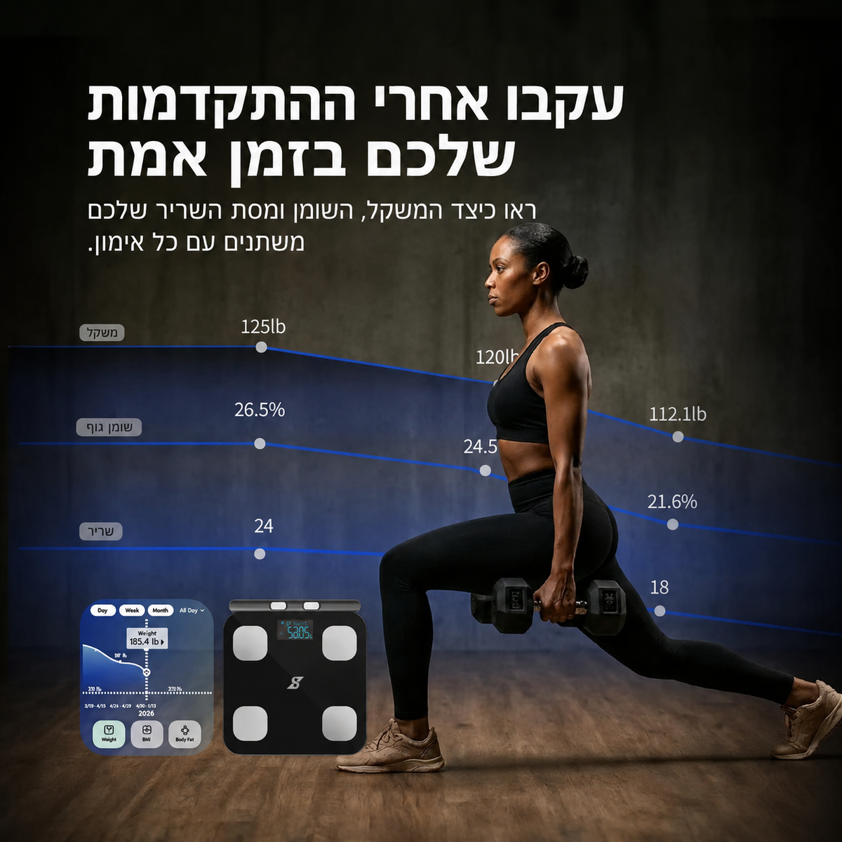 משקל חכם Speediance